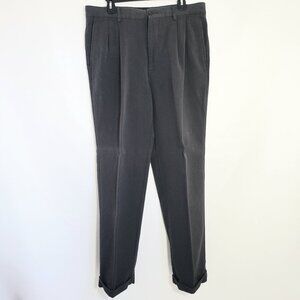 STRUCTURE Vintage Mens textured tweed cotton dress pants trousers slacks 36x32